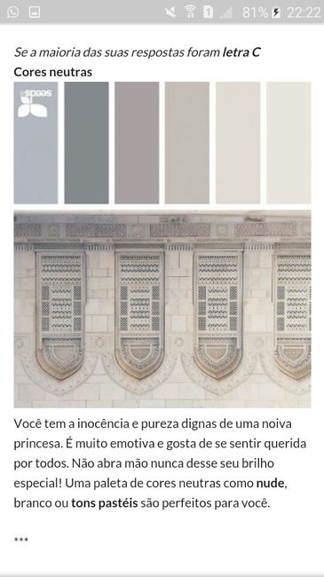 A cor ideal para o seu casamento é.. - 1