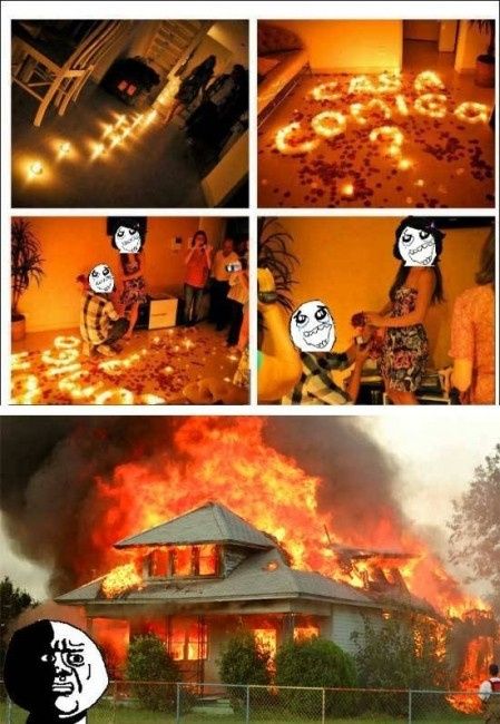 Pedido de casamento.