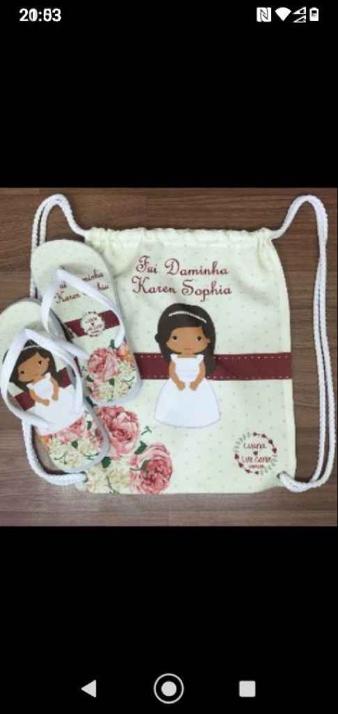 Convite daminha de honra - 1
