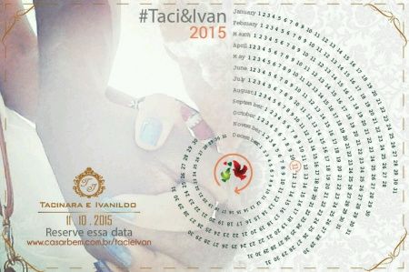 Save the date + site de casório - 1