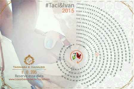 Save the date + site de casório - 1