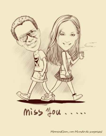 Momentcam ajuda a criar sua própria caricatura - 1