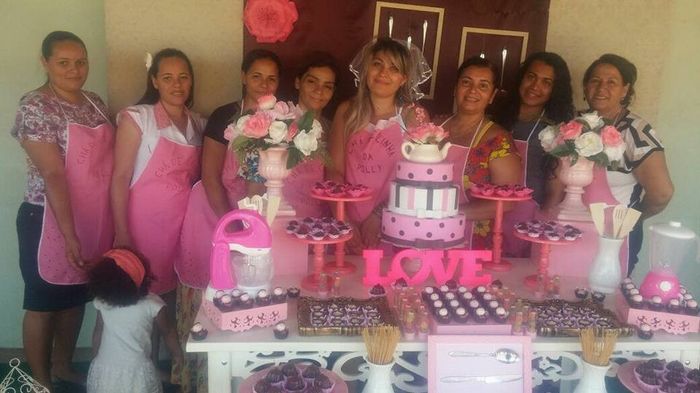 Avental para as madrinhas