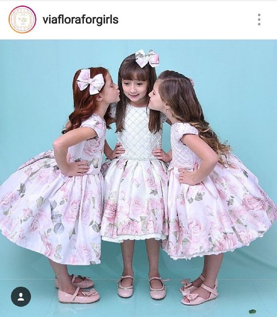 Vestido para Daminha de 2 anos 2
