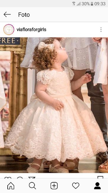 Vestido para Daminha de 2 anos 5