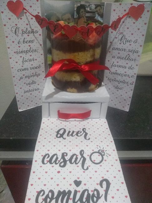 Faz questão do pedido de casamento oficial? 1