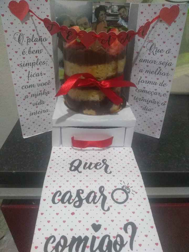 Faz questão do pedido de casamento oficial? - 1