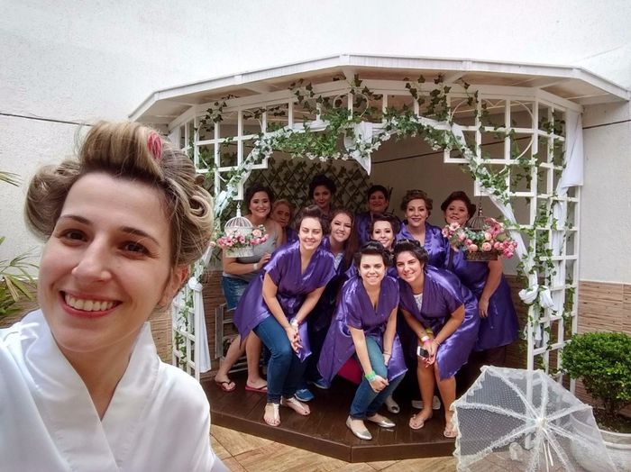 Meu dia da noiva com minhas madrinhas #vemler 2
