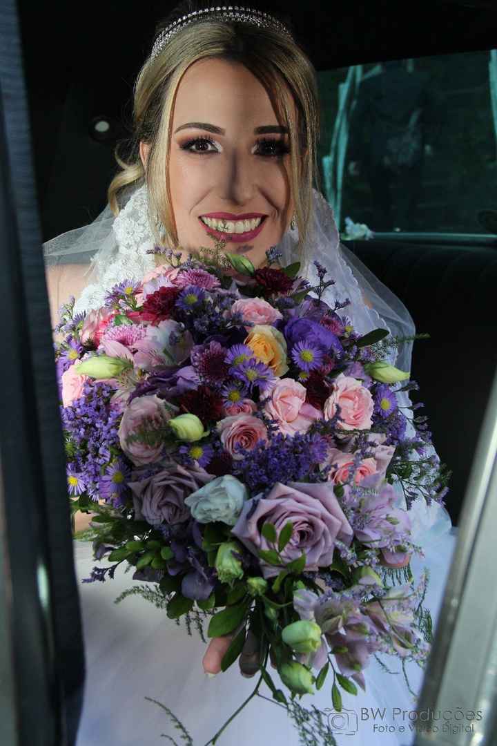 Meu buquê cascata