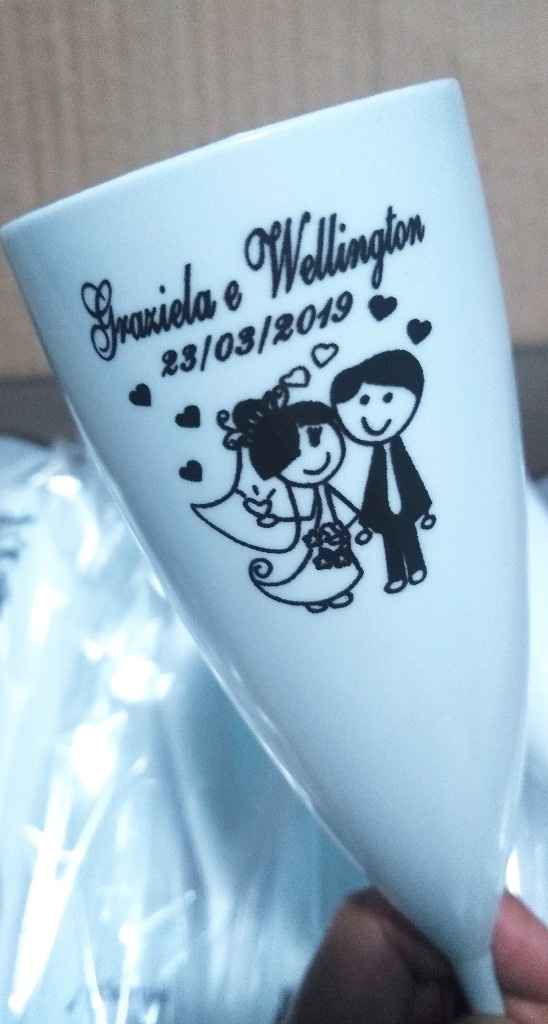 Chegaram 😍 lembrancinhas para os padrinhos!! - 2