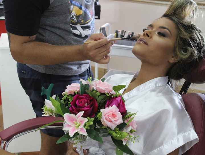 Meu Making Off 💄👰🏽💋 - 7