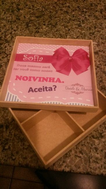 Convites padrinhos e daminhas - 2