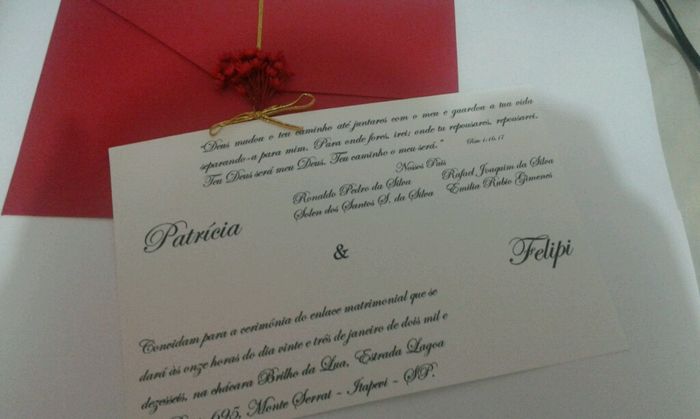 Convites prontos #vemver! - 2