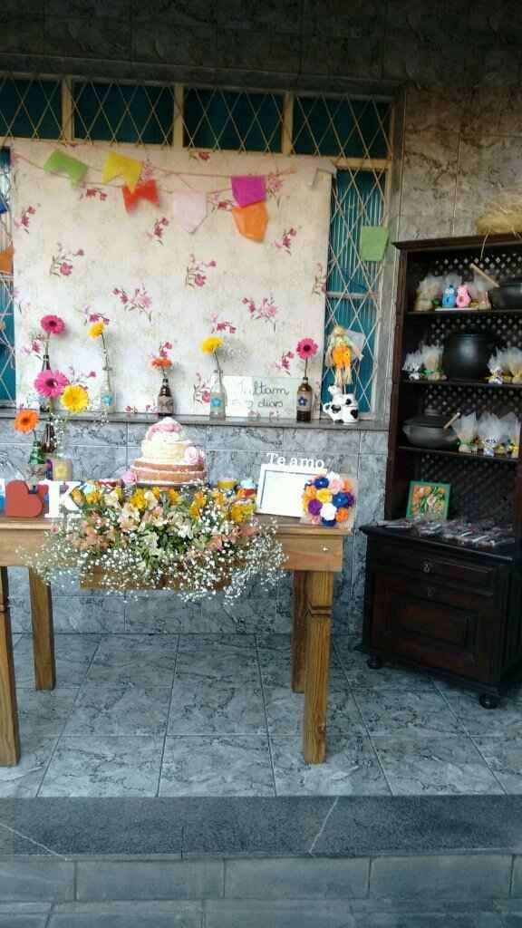 Meu chá de panela - rústico - 2