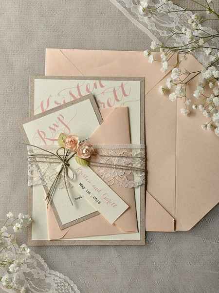 Convite de casamento