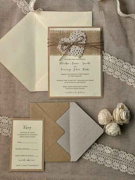 Convite de Casamento