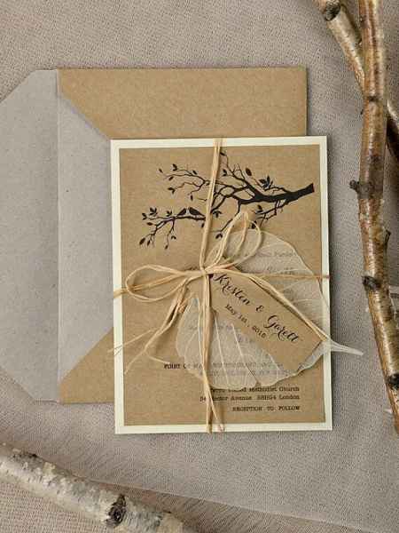 Convite de casamento