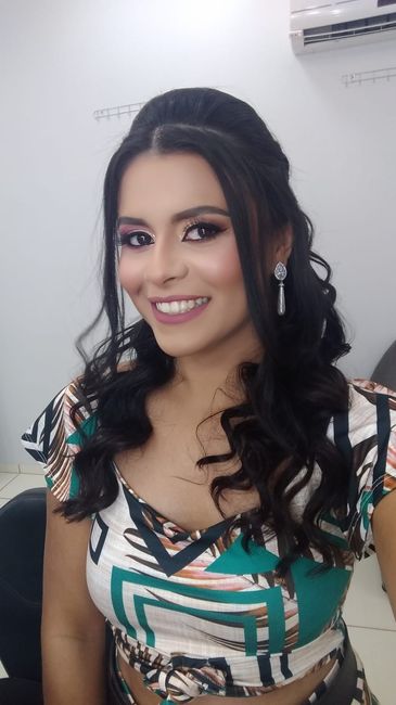 Teste make e cabelo, vem ver!! 2