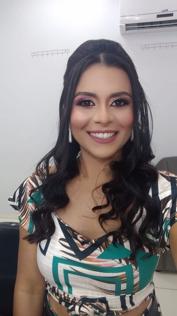 Teste make e cabelo, vem ver!! 3