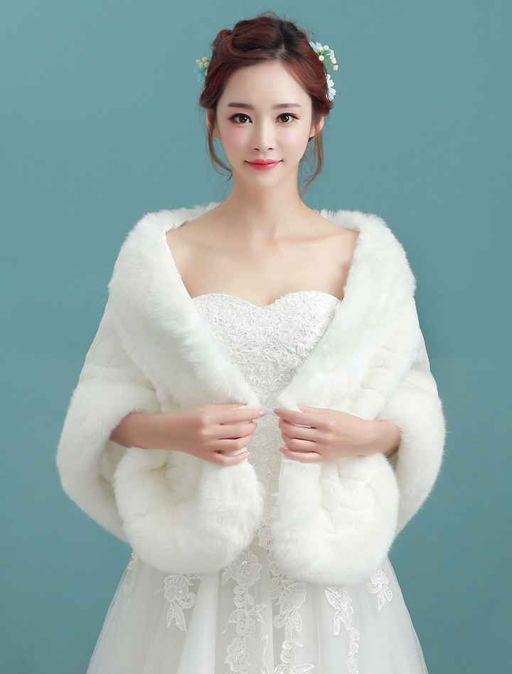 Vestido de noiva e frio - 1