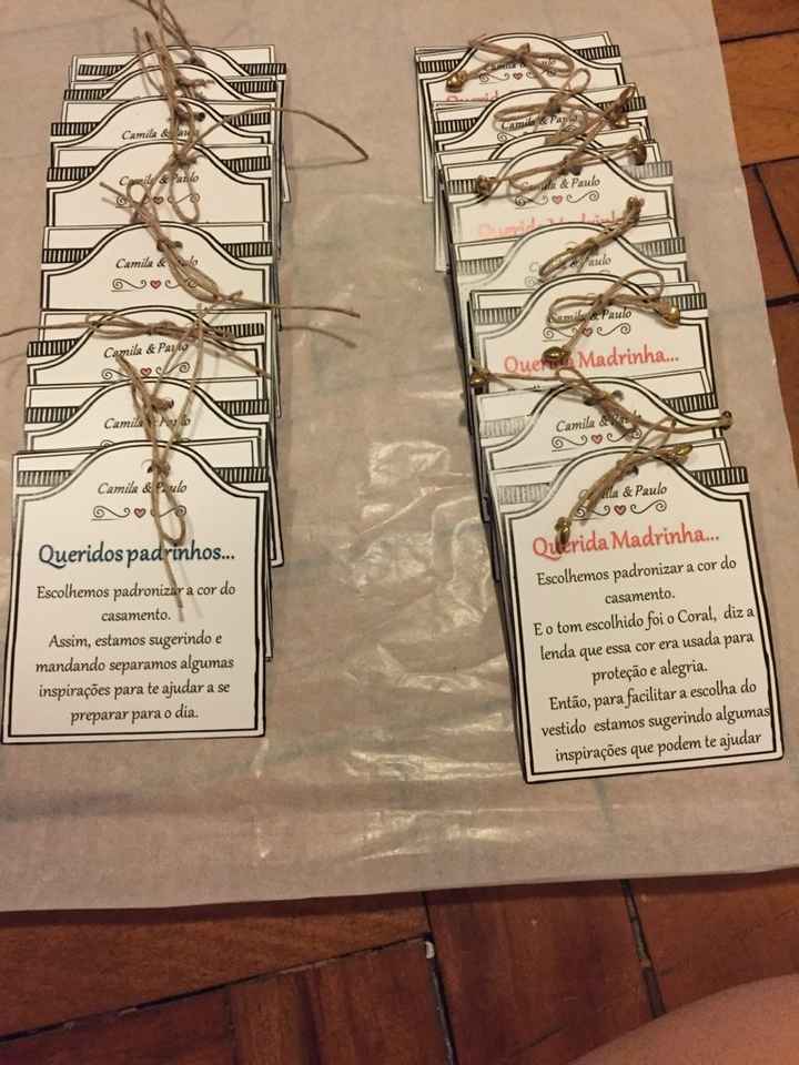 Convites para os padrinhos - 11