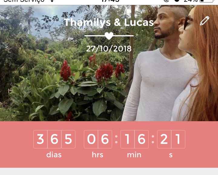  1 ano 😱😰 - 1