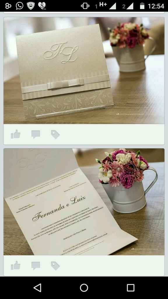 Convite casamento - 1