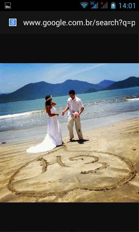 Idéias para pré wedding na praia ! - 3