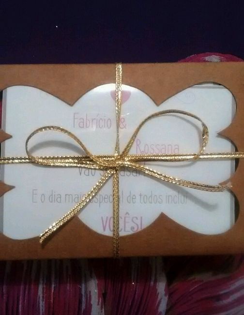 Convite dos padrinhos - 2