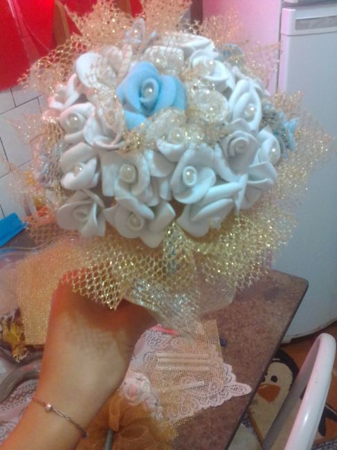 Detalhes do meu casamento: buquê das minhas daminhas.. vem ver ! - 2
