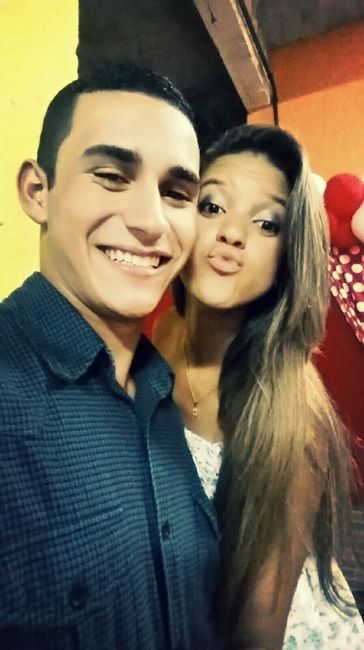 Foto nossa (eu e meu noivo) - 1