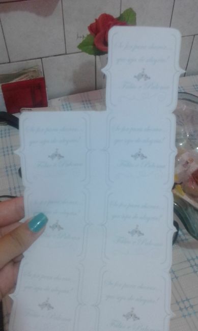 Detalhes do meu casamento: minhas lágrimas de alegria... vem ver! - 3
