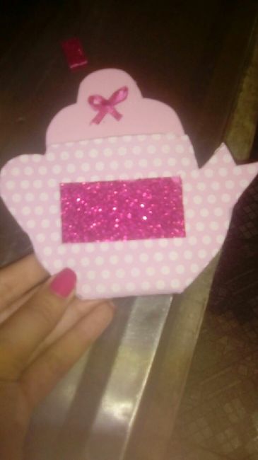 Detalhes do meu casamento: convite do chá de panela...vem ver ! - 8