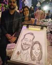 CARICATURA EM EVENTO