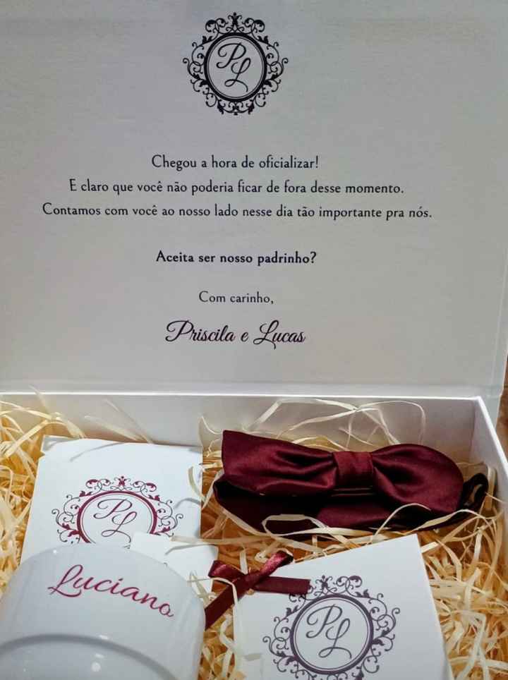 Convites Pais, Madrinhas e Padrinhos - 1