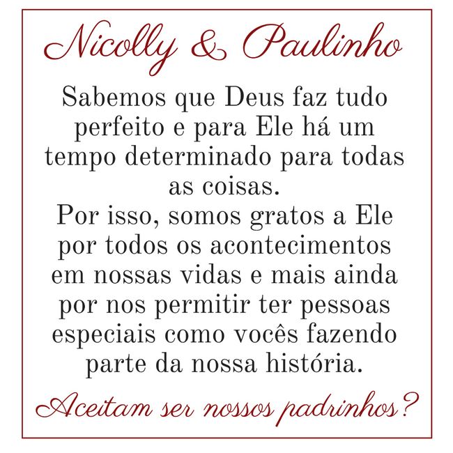 Nossa Papelaria do casamento! 4