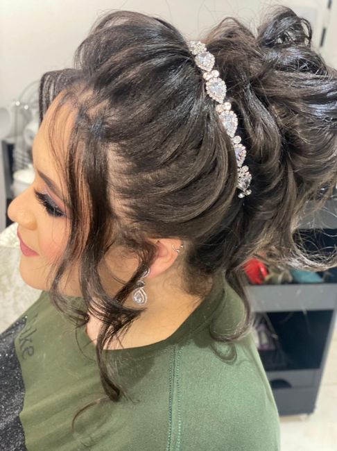 Teste de cabelo e maquiagem 🎀 5