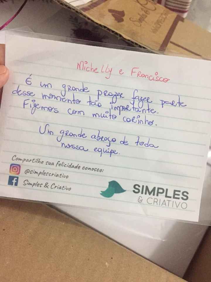 Olha que amor eles mandaram dentro da caixinha uma cartinha eu achei super Bloguerinha kk 