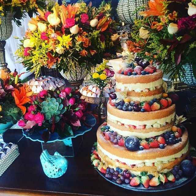 bolo escolhido, Naked cake