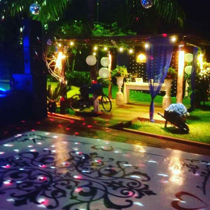 pista de dança externa