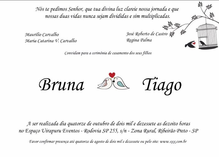 minha arte do convite