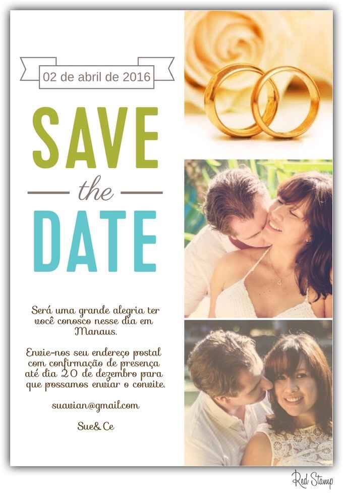 Save the date