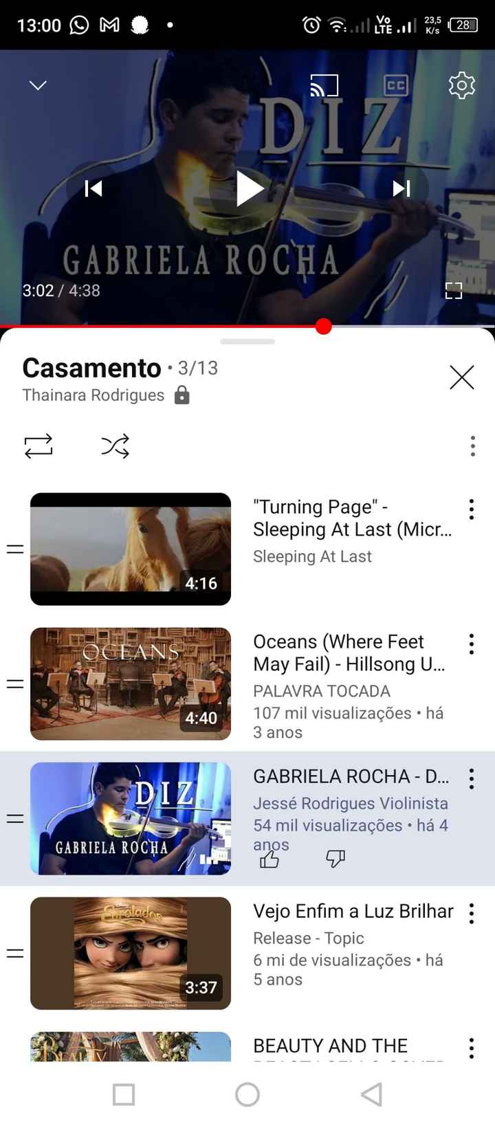 Musicas para a cerimonia - 1