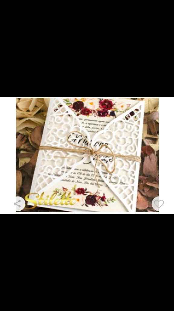 Convite de Casamento - 2