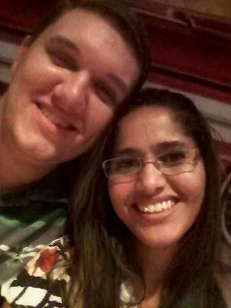 Eu e o homem da minha vida!