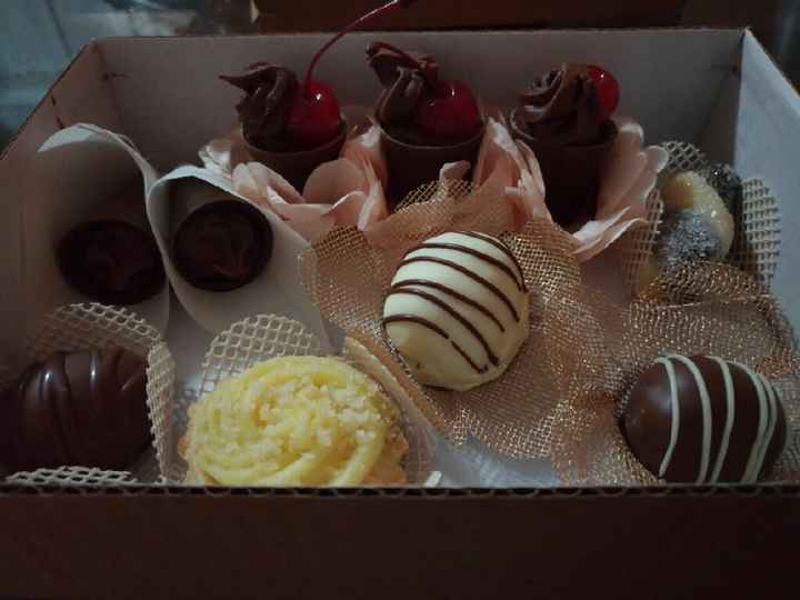 Melhores partes de ser noiva: doces haha - 3