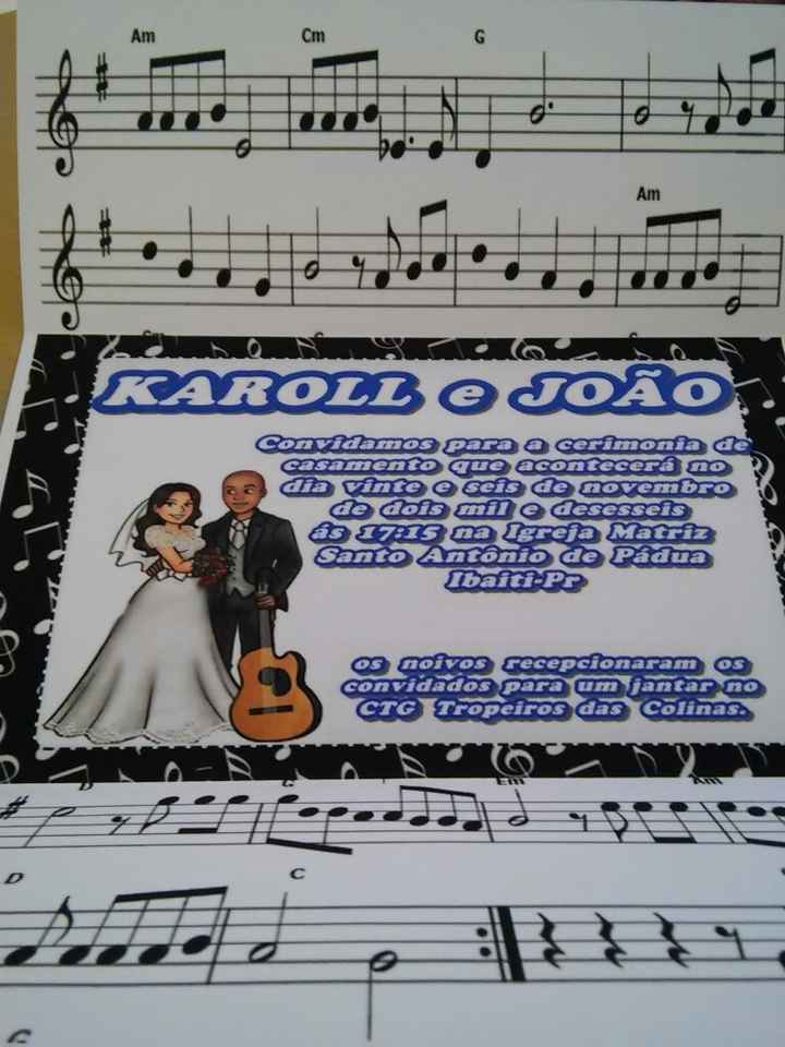 Nosso convite - 2