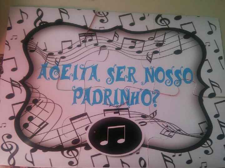 Convite dos padrinhos - 2