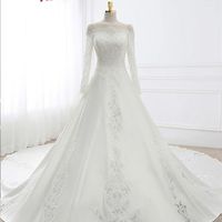  Vestido de cetim - 1
