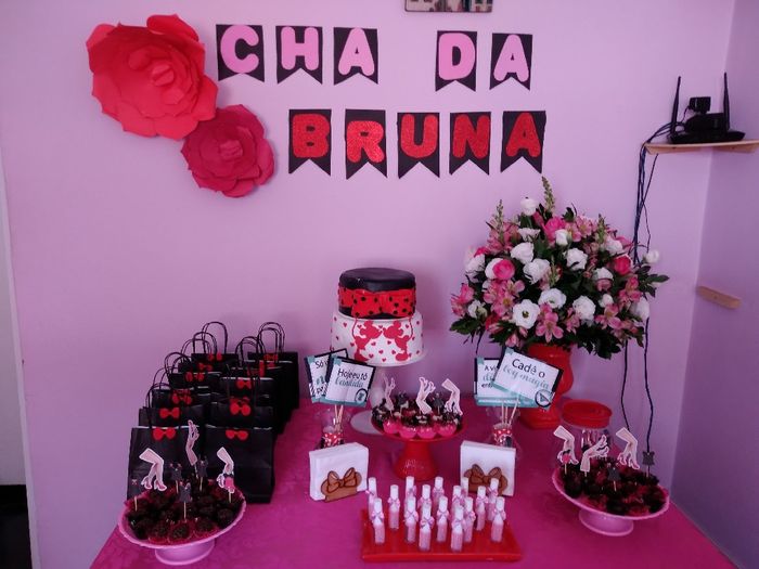 Meu chá de lingerie 🎈😍 2